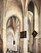 Pieter Jansz Saenredam Interior of the St Jacob Church in Utrecht oil painting